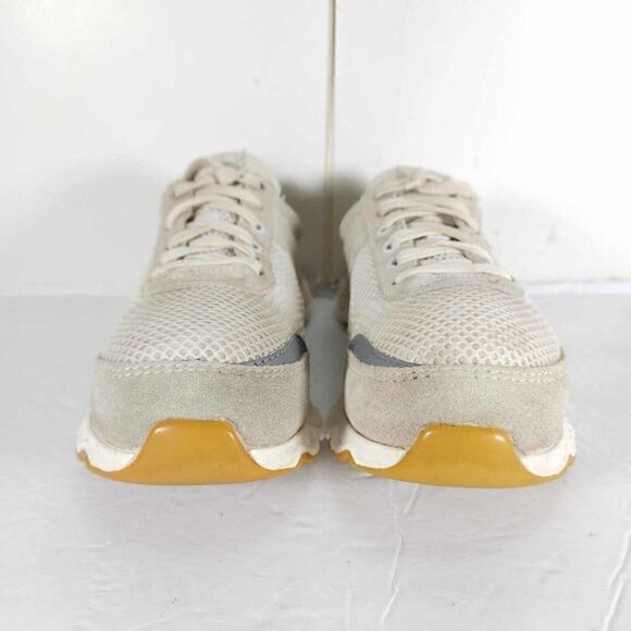 SOREL Women's Kinetic Lite US 9 White Cream Lace Up Fashion Sneaker Shoes - Picture 4 of 13